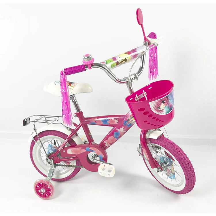 girls pink beautiful Bicycle cute Kids bike for 8-10 years old