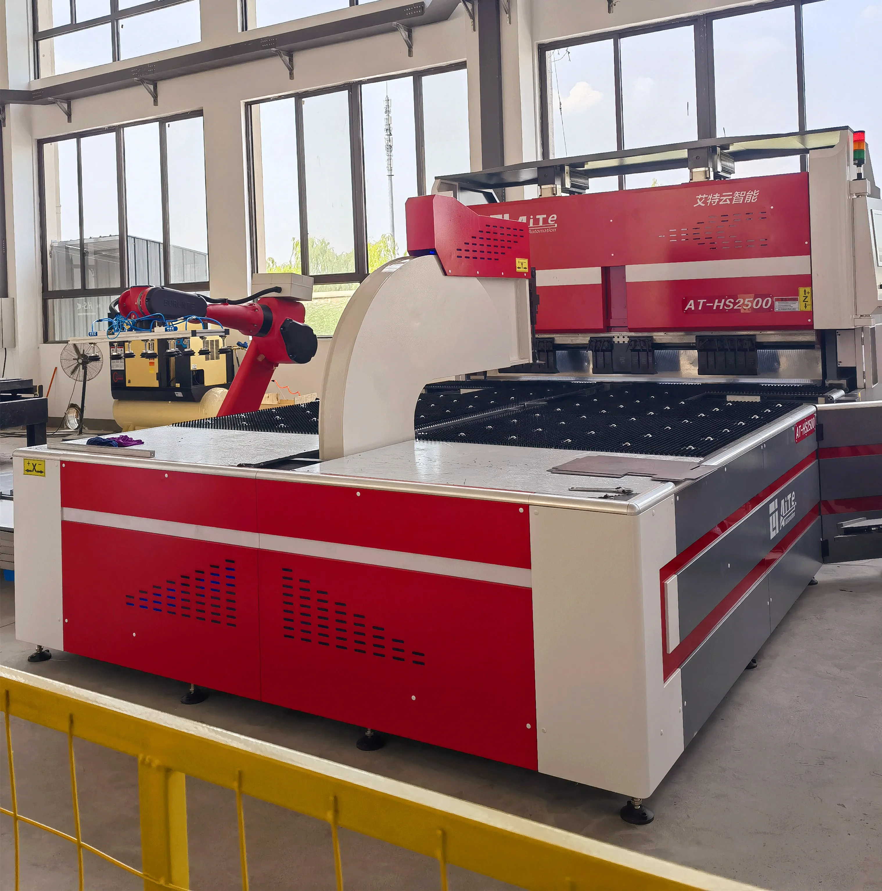 Hollow metal platel automatic panel bender center for bending