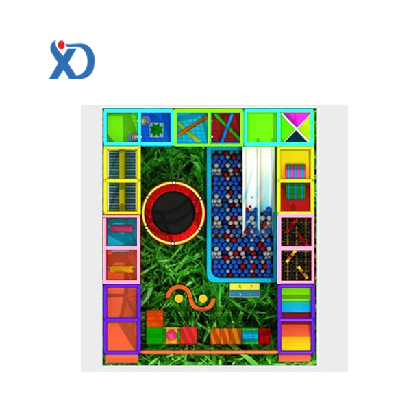 kids modular soft mobile playground for lease business