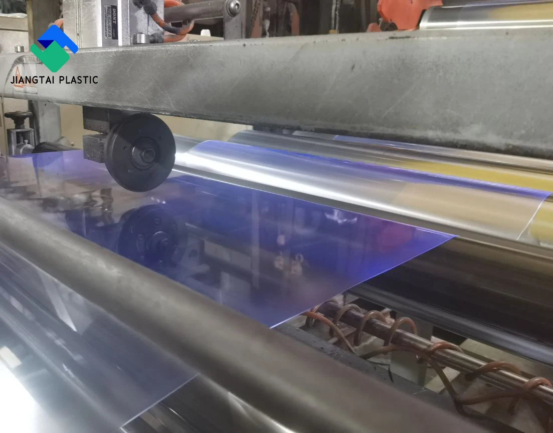 Jiangtai 0.25mm Thick Clear PVC Roll Film For Vacuum forming