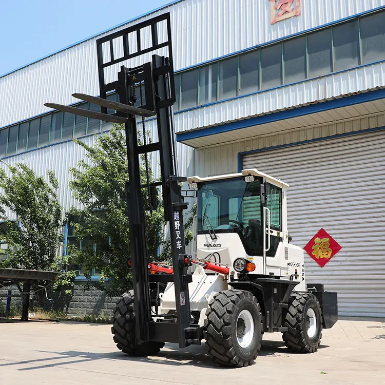 Китай известный бренд Автопогрузчик 4wd Самостоятельная погрузка вилочный погрузчик для земляных работ строительная