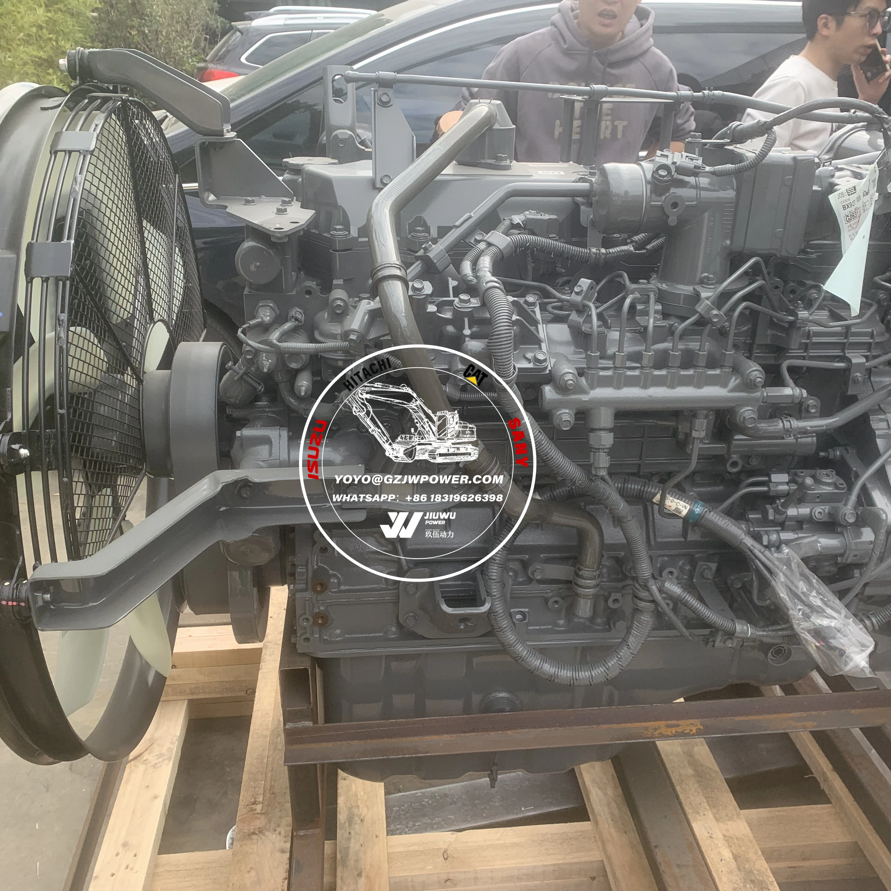 ISUZUJAPAN Original new 6HK1 electronic injection engine assembly for ZX300-5A excavator Available from stock