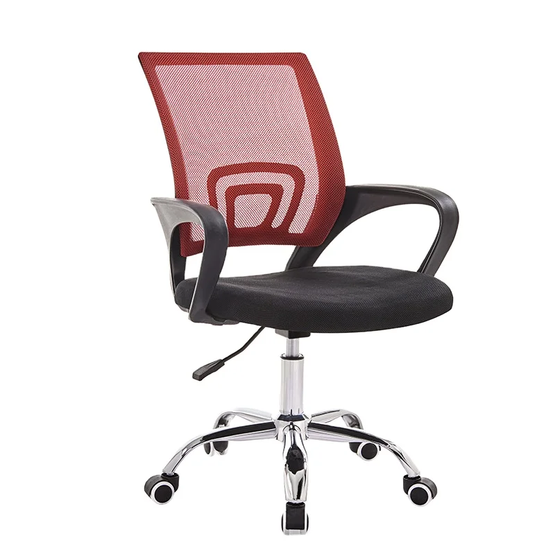 China Manufacturer Office Furniture  Low Price Modern Swivel Office Ergonomic Arm Chair Conference Office Chairs with Wheels