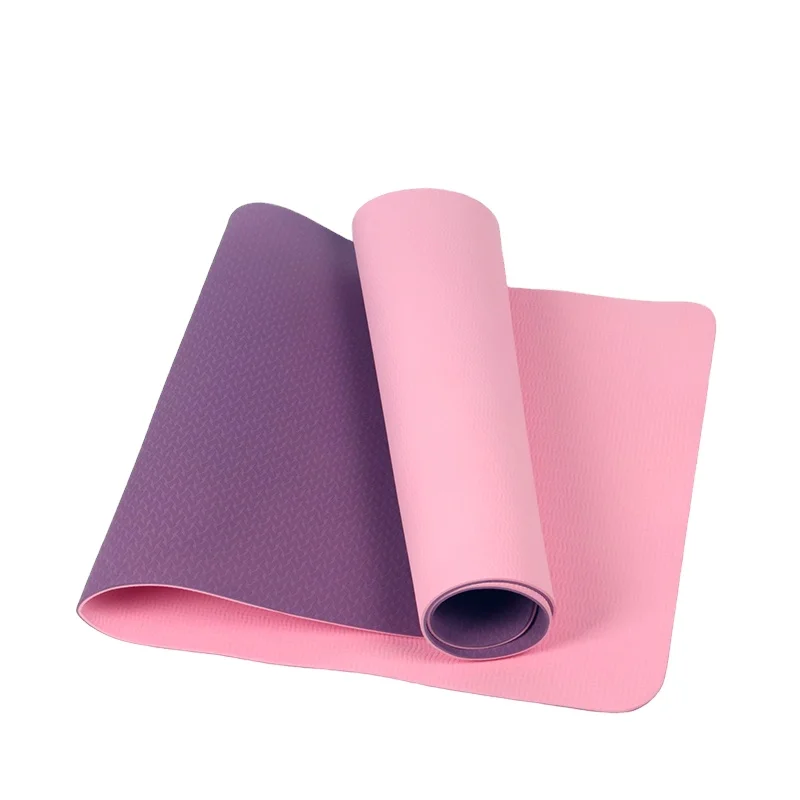 New Arrival Tpe  Non-slip Yoga Mat Cork Rubber Yoga Mat Set Combination Customizable For Exercise