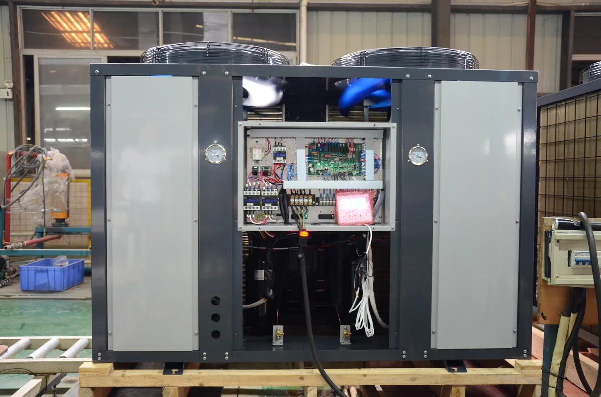 High Qualiglasst Selling Commercial Air Source Heat Pump High Temperature Heat Pump Monoblock Street Electric Swimming Pool R22