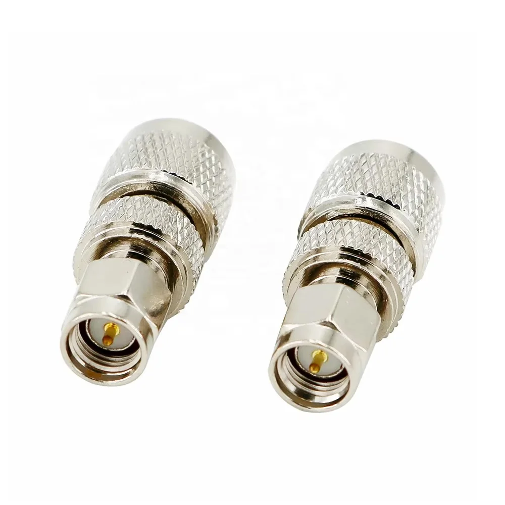 SMA Male to Mini UHF Male RF Adapter Kit for Antennas and Coaxial Cable