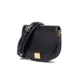 2020 new fashion casual saddle bags leather wide strap shoulder crossbody ladies bags 2020 custom pu sling bags for women girls