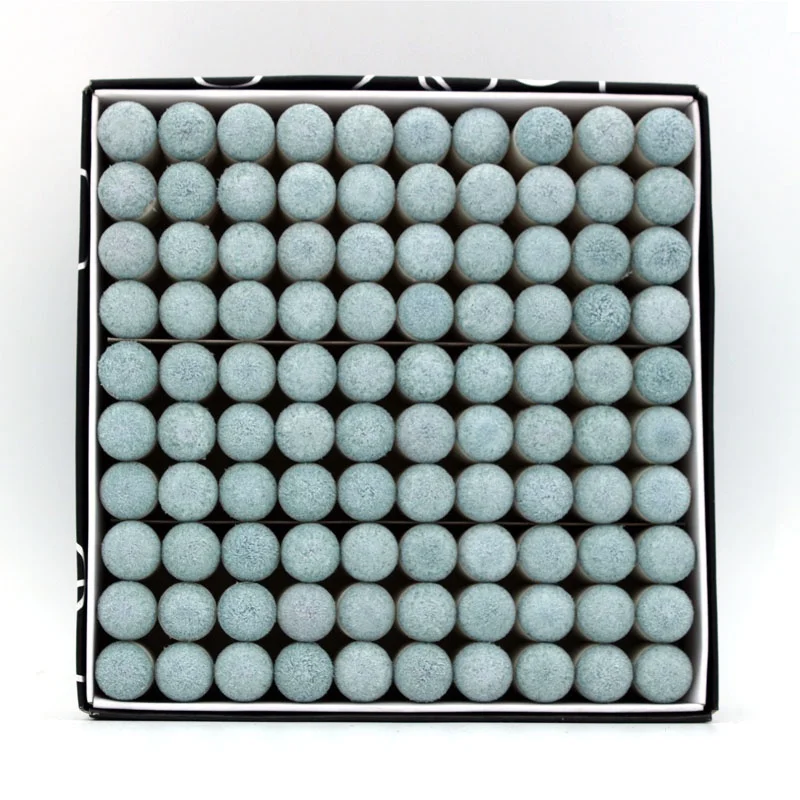 Set of 100 Pieces Billiard Pool Cue Tip Slip On Cue Tips 11mm 12mm 13 mm Option