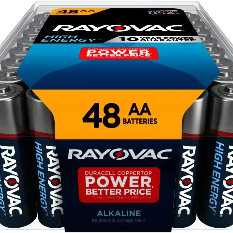 for Duracell Power Raya High Energy Battery - Superior Performance for Your Devices   AA/AAA  LR06 LR03 R06  R03   Batteries.