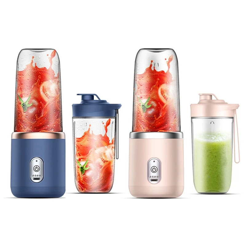 Portable Blender Wireless Rechargeable USB Juicer Cup Fruit Mixer Smoothie mini Juicer Blender