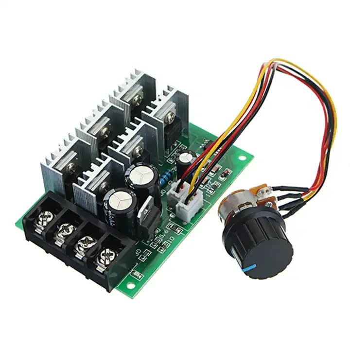 40A DC 9-55V 2000W PWM DC Motor Pump Speed Regulator High Power Speed Controller 9V 12V 24V 36V 48V
