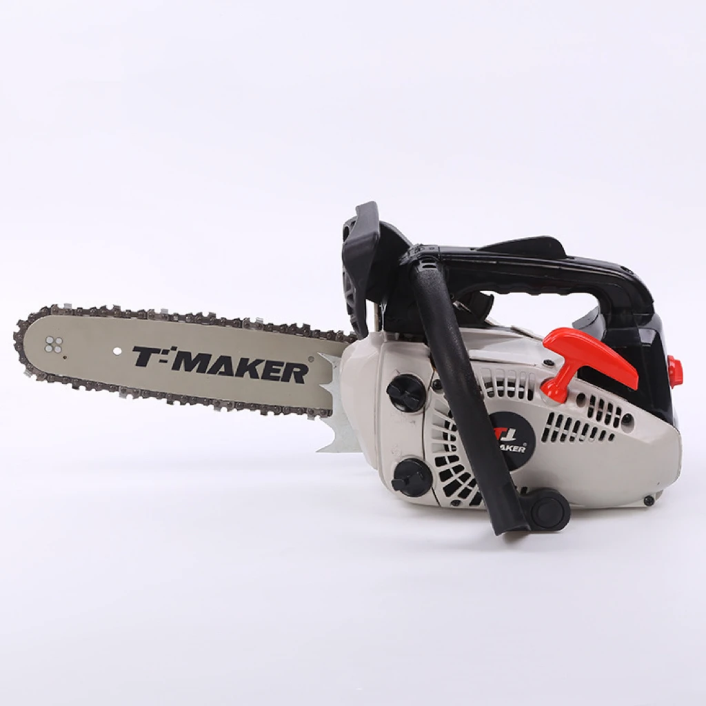 yingtong 25cc 12 inch gasoline saw0.9kw high-power 2-stroke engine oil household Wireless small portable saw Single handed saw