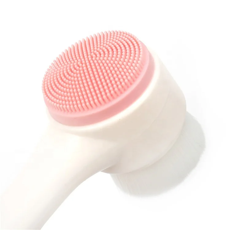 
Face Silicone Private Label Deep Pore Massager Massage Skin Custom Facial Cleansing Brush 