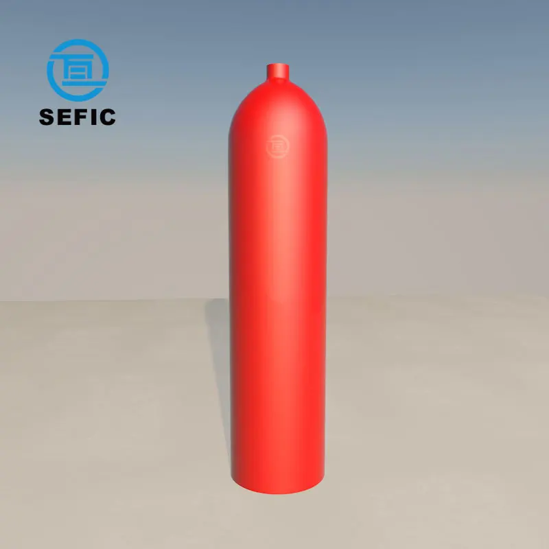 Factory Direct Sell ISO Standard 100L/106L 300Bar Oxygen Gas Cylinder CO2/Nitrogen/Argon Gas Cylinders