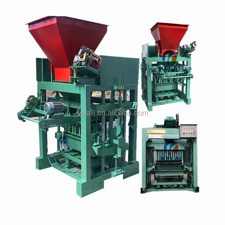 KL4-40 new style concrete block making machine manual concrete brick making line automatic cement block machine for sale