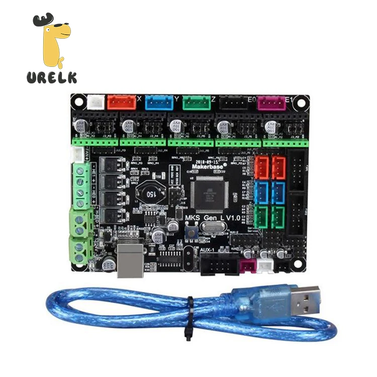 MKS Gen-L V1.0 2 1 плата управления 3D-принтером материнская с открытым исходным кодом поддержка TMC2209/TMC2208/TMC2208/TFT35 V3.0/TFT35 E3