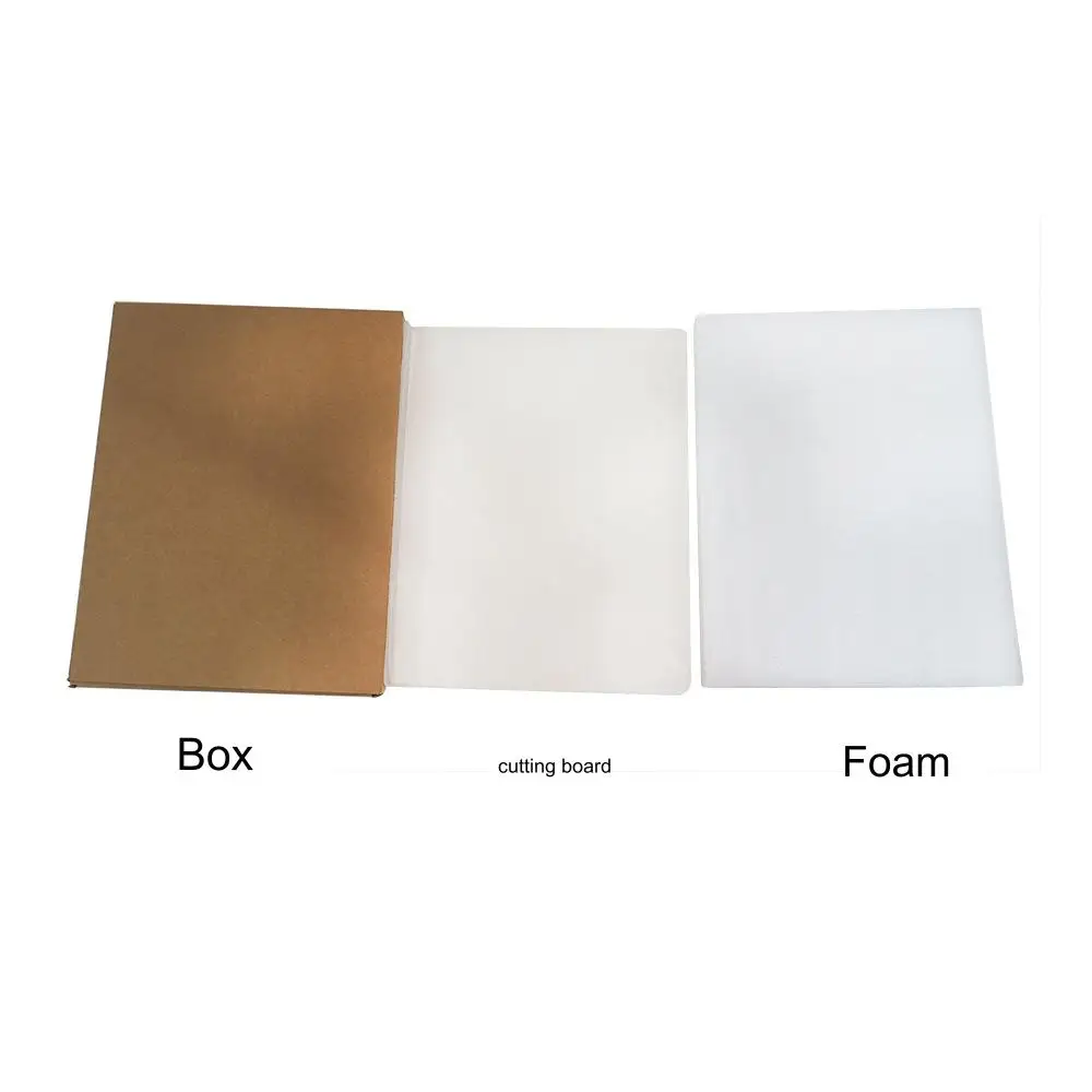 Transparent Large Acrylic Cutting Board with Lip for Kitchen Clear Acrylic Non Slip Plastic Chopping Board