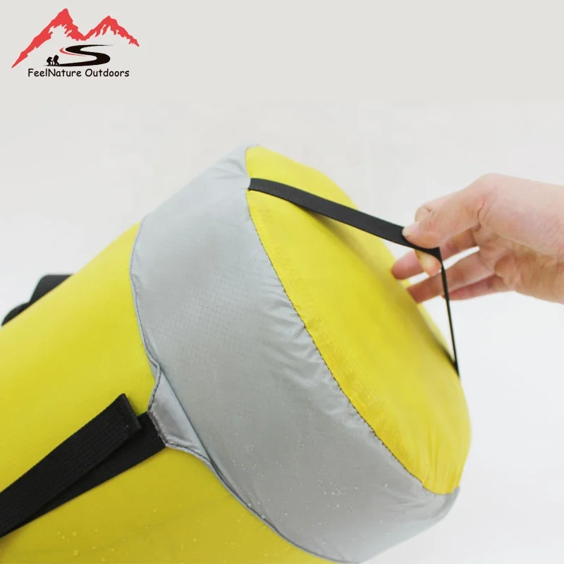 Customized Logo Printing Waterproof Ultralight 20D Nylon Compression Bags for Sleeping Bag