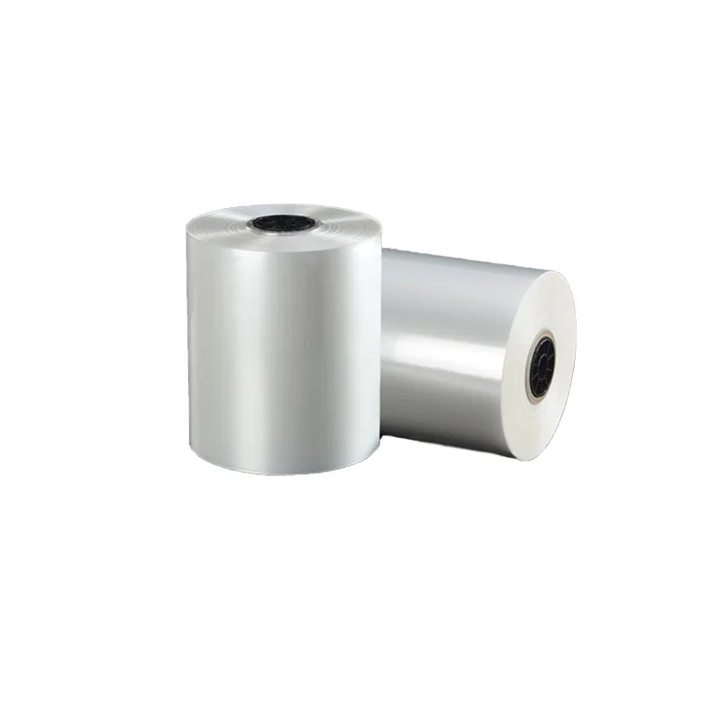 Logo Printed PE POF PVC Transparent Heat Shrink Film Bags Heat Shrink Sleeves Plastic Film Rolls Wrap Packaging