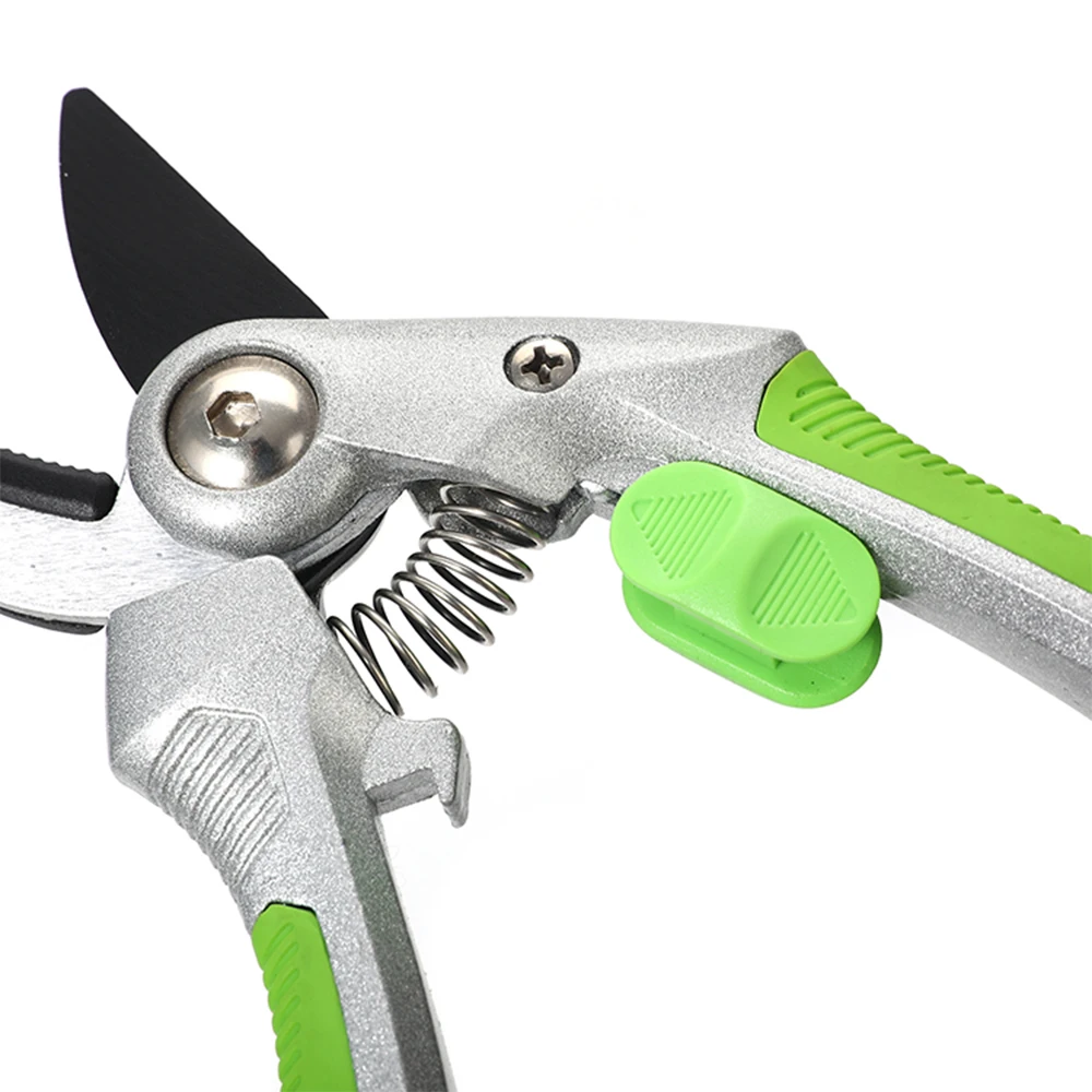 High Quality Bypass Garden Scissors Trimming Pruning Shears With Safe Lock For Cutting