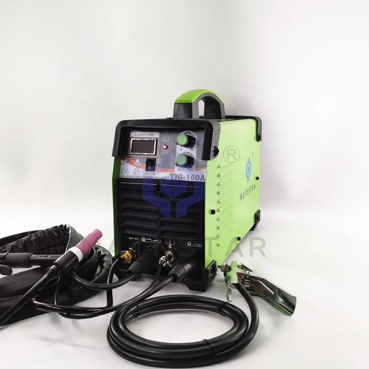 Factory Price Tig Welding Machine 160 a DC Inverter 110V 220V Tig MMA Stick Welder WS200S