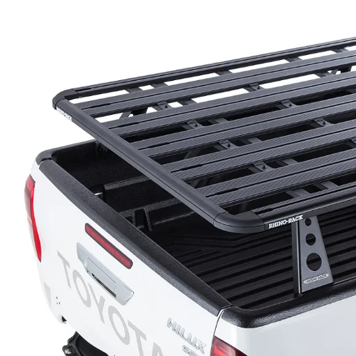  Новый стиль алюминиевая корзина на крышу и рулонная рейка для пикапа Toyota Hilux