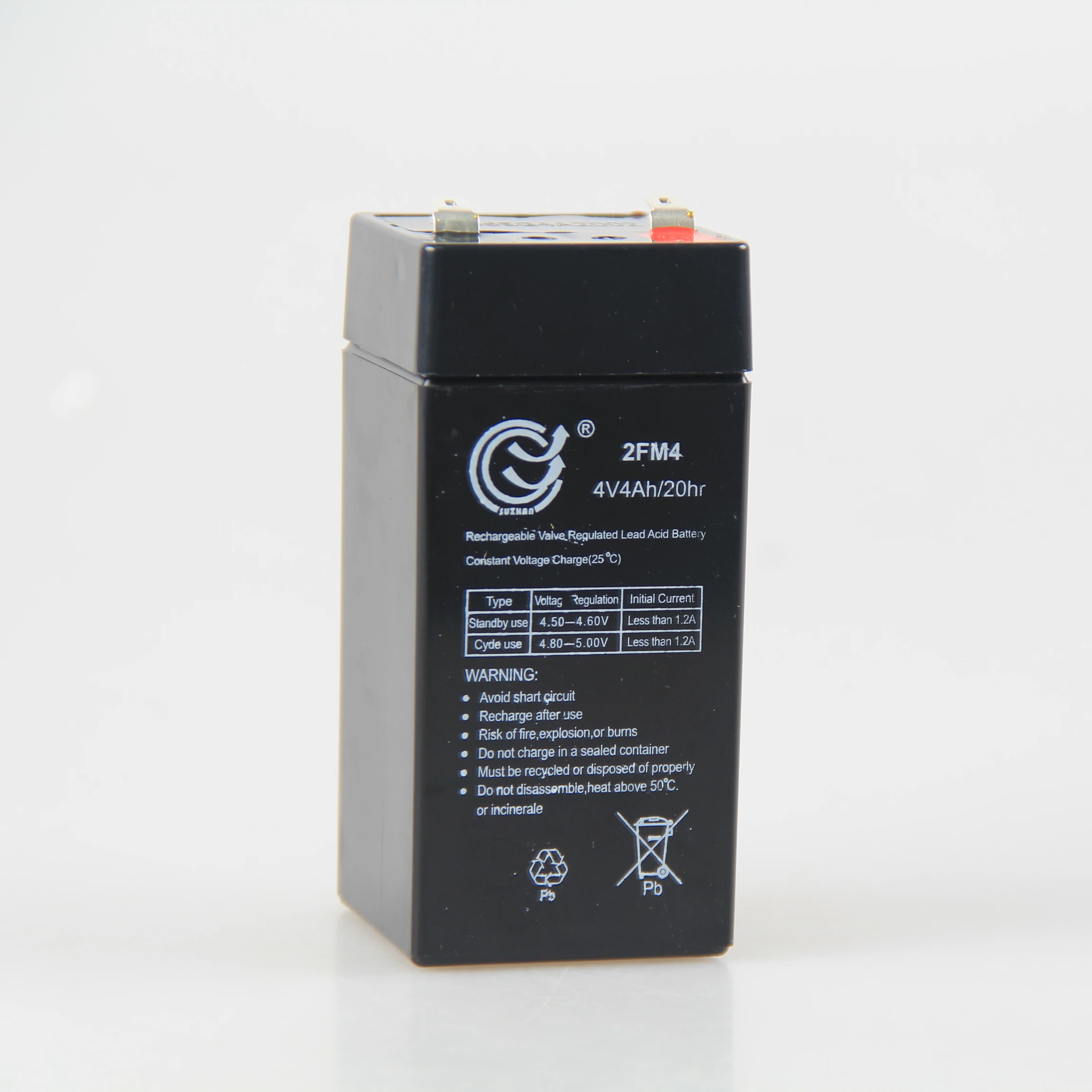 Power battery 4V 4AH 4.5ah with high top quality for storage lead acid battery electronic scale weighing use