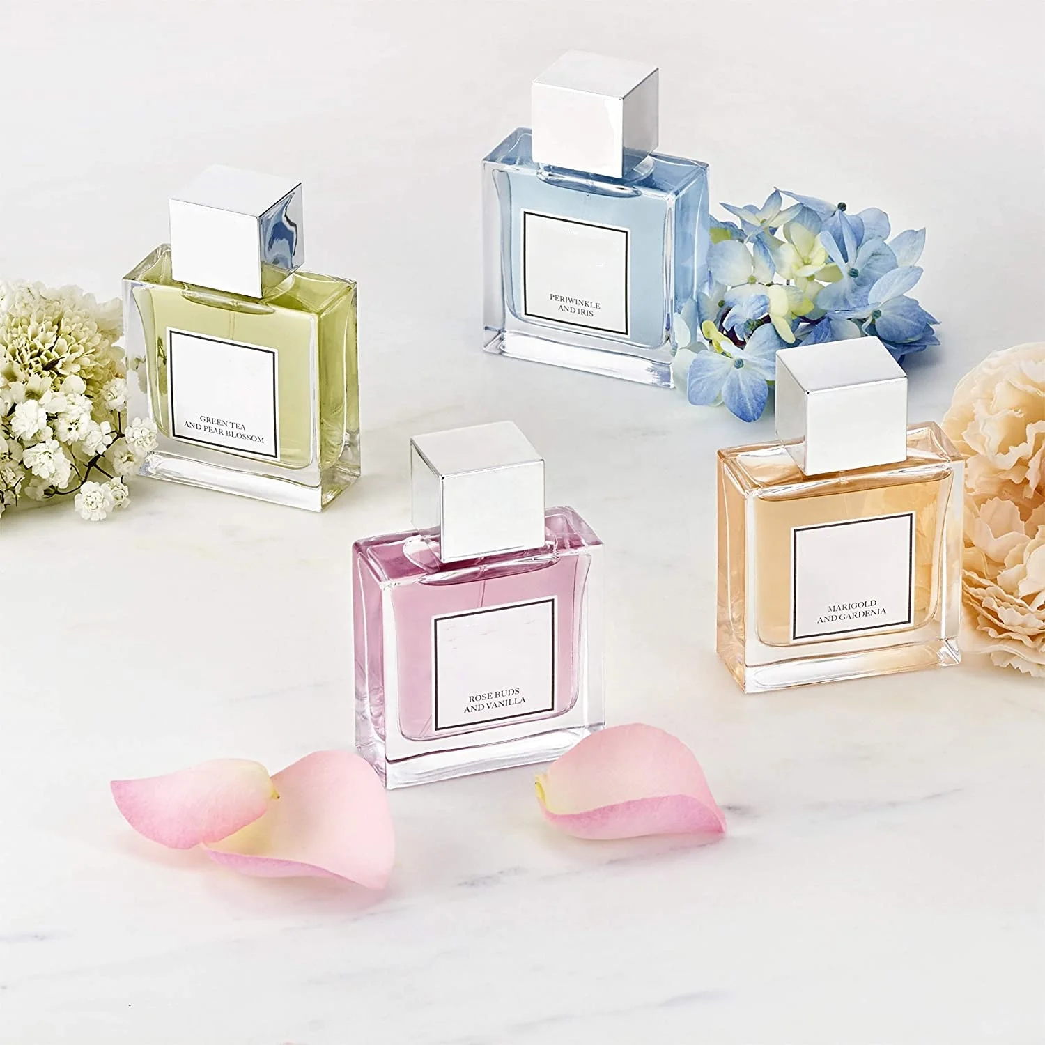 Private Label Natural Rose And Vanilla Perfume Fragrance