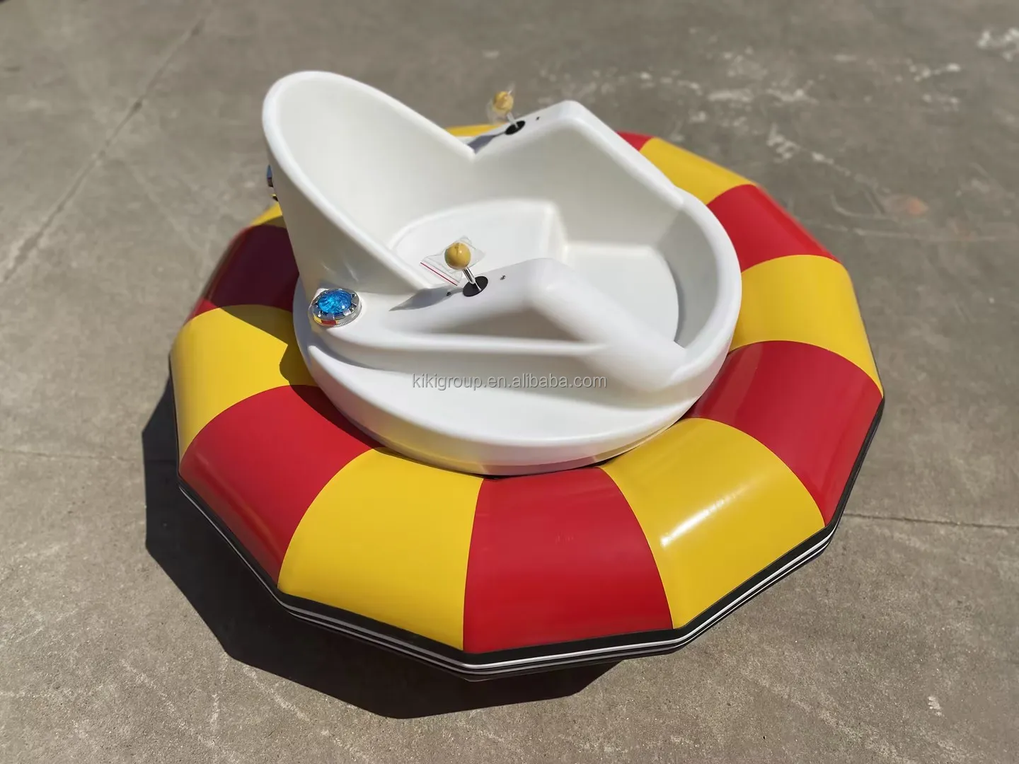 High Quality Battery Electric Music Light Inflatable Bumper Car With Discount