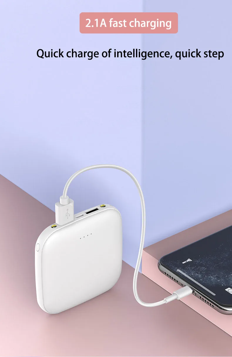 
Corporate gifts wholesale 2020 mini power bank 10000 mah power bank for all smart phone 