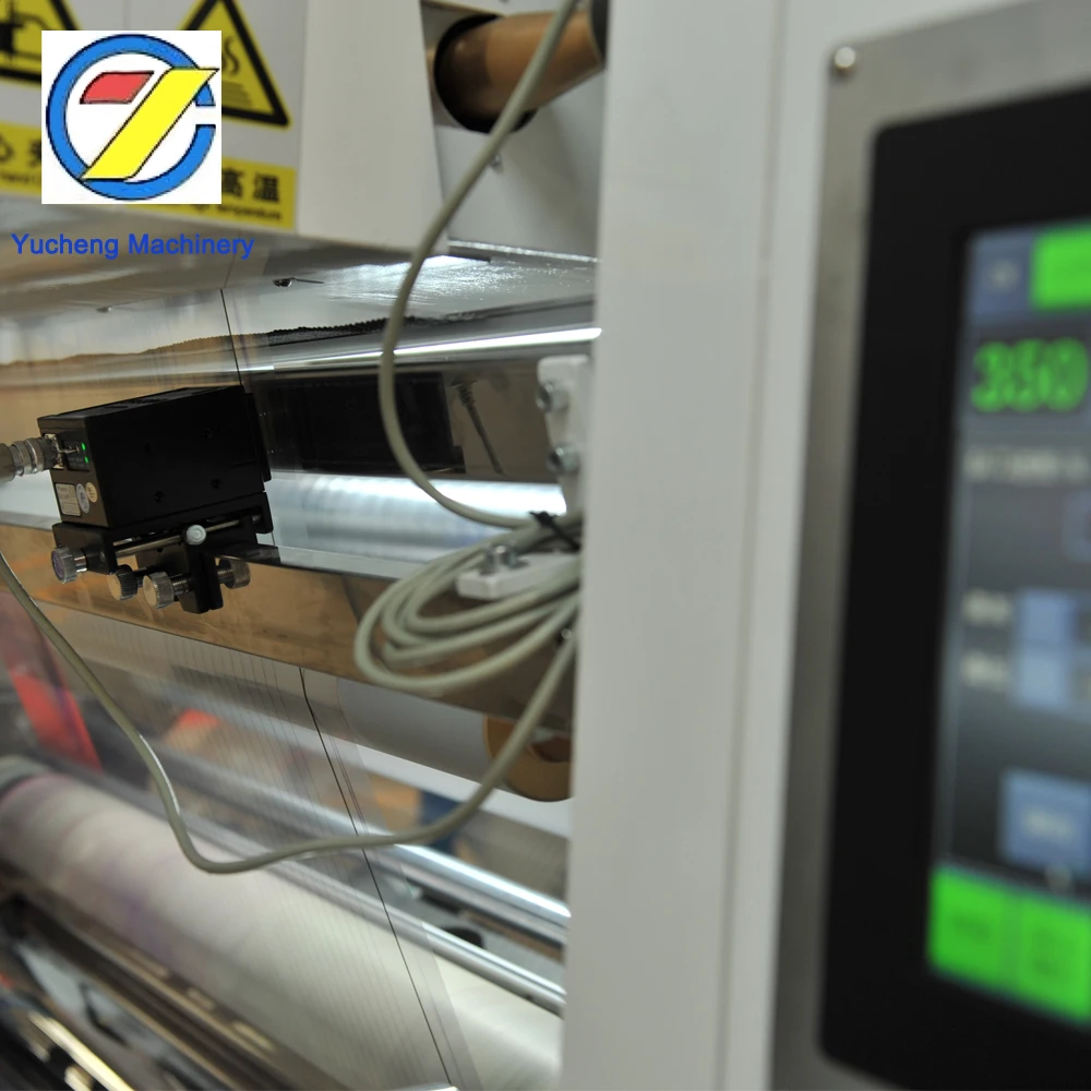 China 6 Colors PE PVC Film Gravure Printing Machine