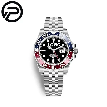 High-end diving watch NOOB factory 40mm904 steel 3285 movement GMT sapphire mirror ceramic bezel 126710 series Rollexables watch
