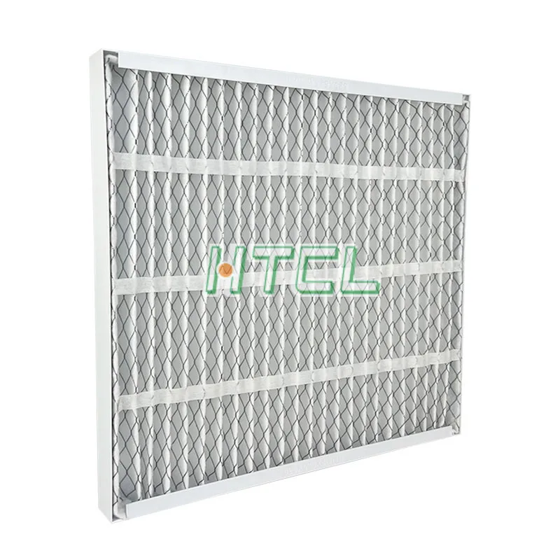 High Quality G4 HVAC Filter Panel Folded Air Conditioner Filter AC Furnace Air Pre Filter
