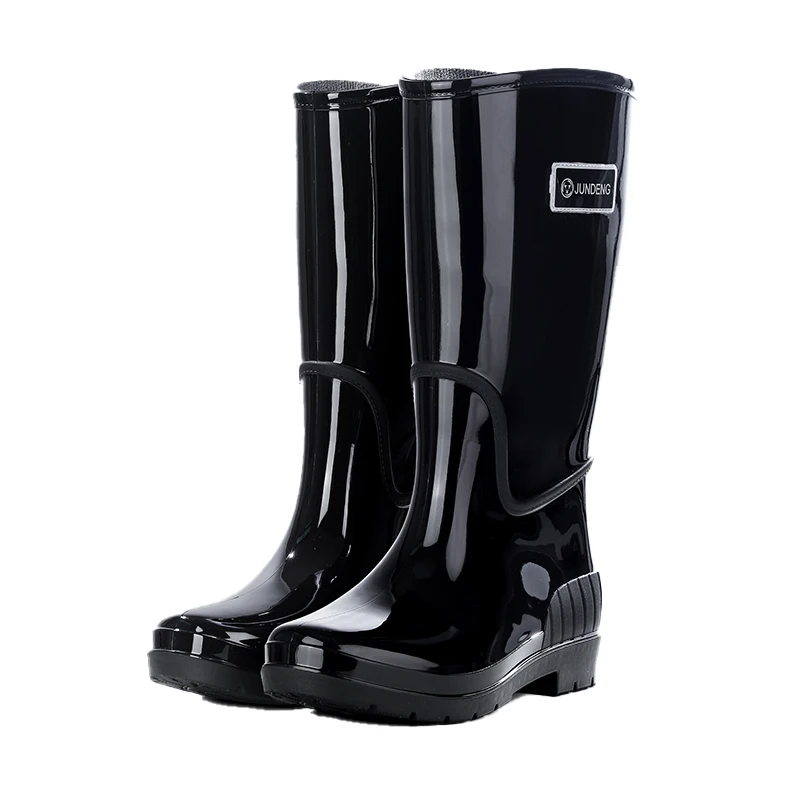 Comfortable Waterproof Rubber Safety Boots Plastic Gumboots EVA Insole High Style Winter Season Fishing Gardening Spot Goods