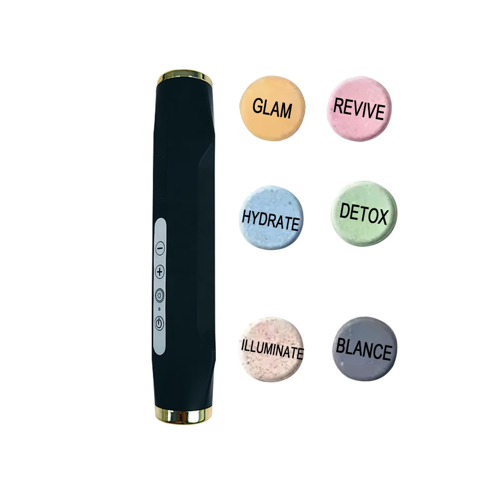 New Design Hydra Dermabrasion Facial Oxygen Exfoliate Co2 Bubble Oxygenation Pods Rechargeable Skin Tightening Facial Machine