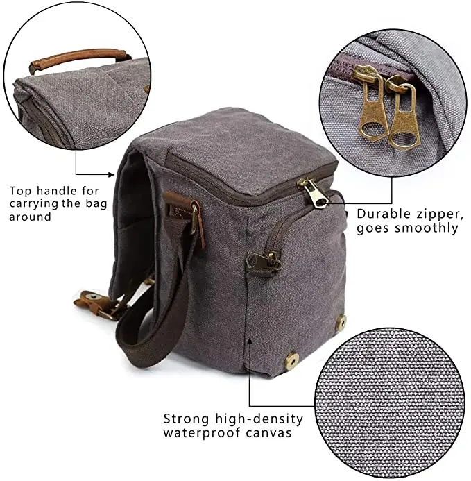 
DSLR SLR Camera Bag Backpack for Mirrorless Cameras/Photographers, Camera Case Backpack for Nikon Canon Sony Lens 