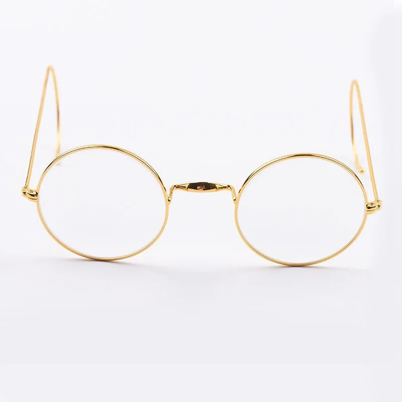 Wholesale Popular Female Optical Frame Round Metal Fashion Glasses Popular Cable arms Optical Glasses Frames For Women