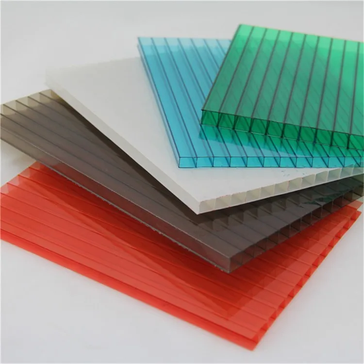 hard plastic transparent polycarbonate/policarbonate sheet hollow sheet