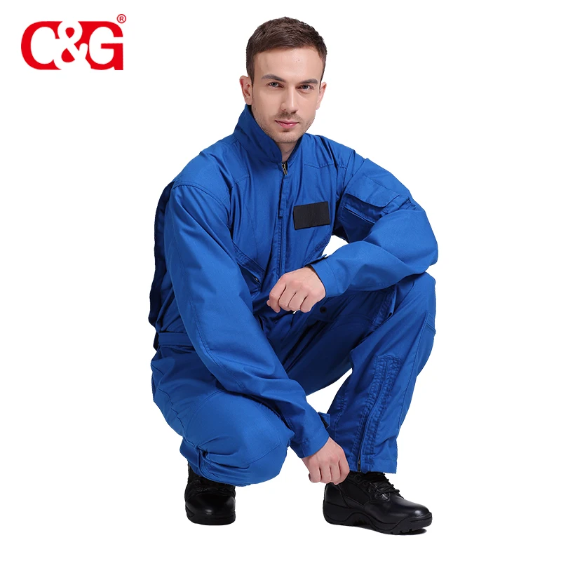 CWU 27/p navy blue pilot coverall usa flight suit nomex wearing pilots traja ed evuelo azul