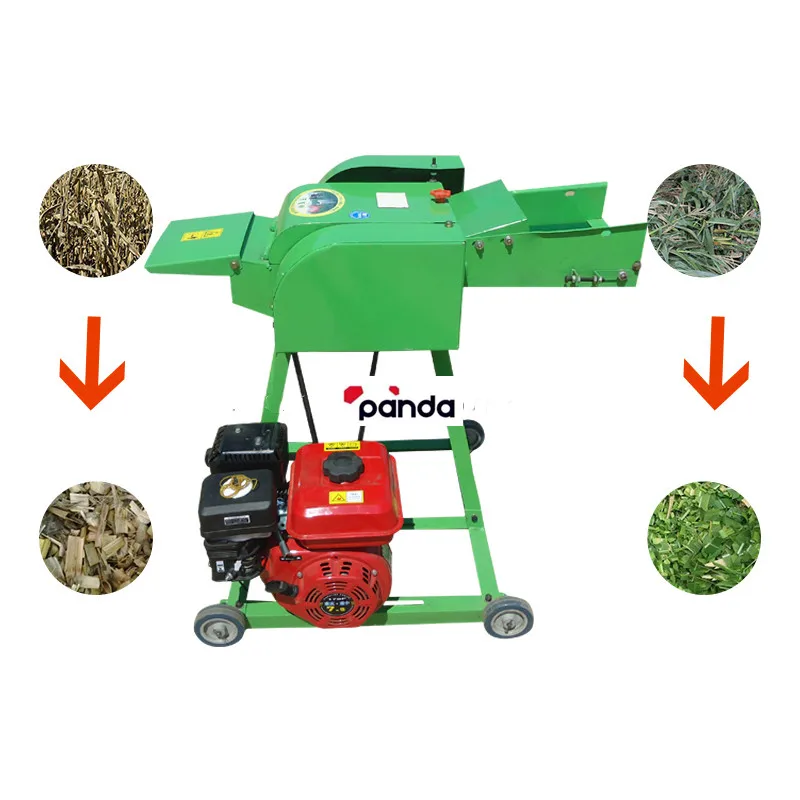 Corn Grain Combined Grinder Machine Hay Cutting And Silk Straw Kneading Machine Grass Crusher Hay Chopper