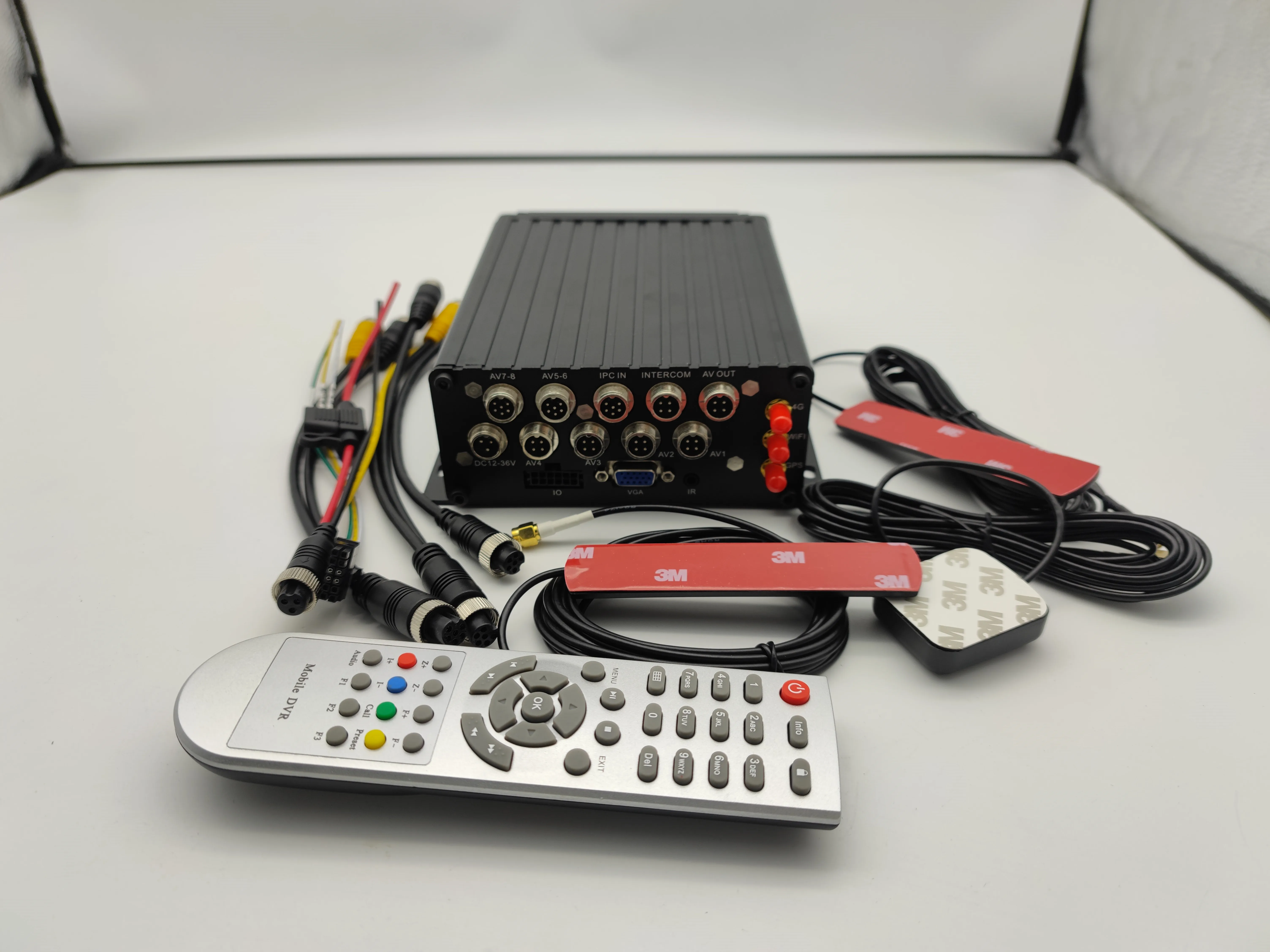 FL & OEM 4-канальный GPS HDD DVR пассажирский счетчик 1080P HD Мобильный автомобиль 3G 4G Wi-Fi людей MDVR для автобуса