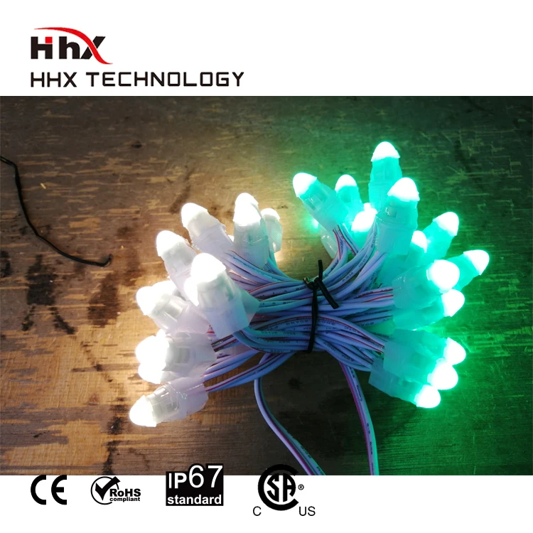 100ct DC12V WS2811 bullet led pixel с разъемом Ray wu 13 5