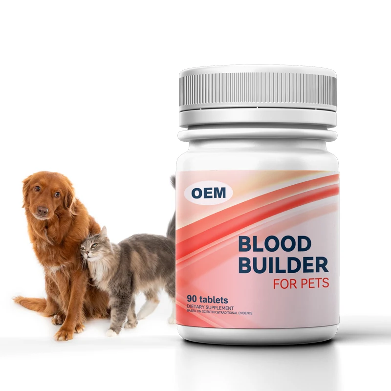Factory private label  blood supplement for pregnant dog and cat Iron vitamins tablets
