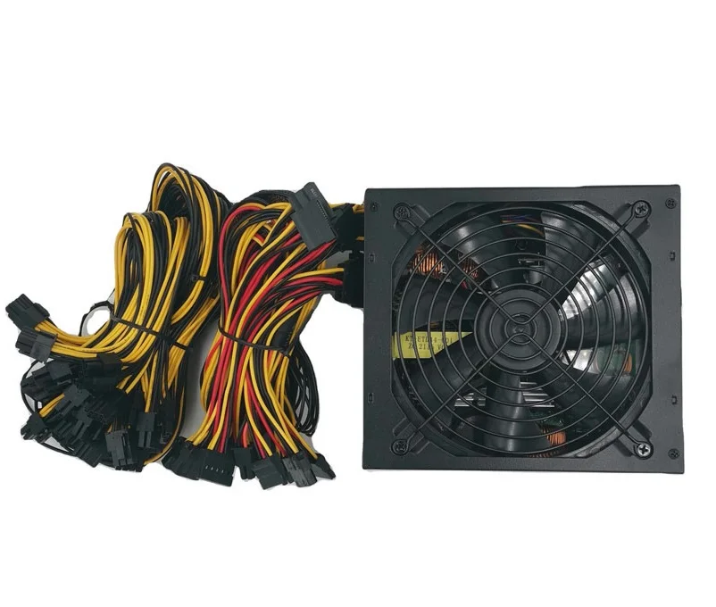 Горячая Распродажа 1800 Вт 2000 Вт 2200 Вт блок питания для 6-8 GPU сервера Высокая эффективность 87 + 13,5 см тихий вентилятор источник питания