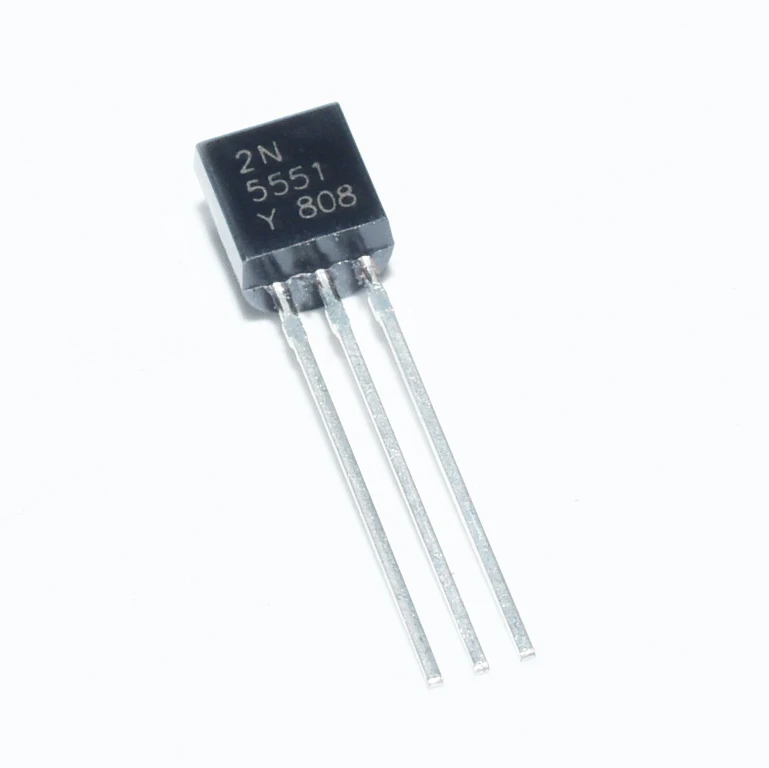 
2N5551 NPN Transistor 2N5551 Transistor 5551 TO-92 160V/0.6A Power Transistor 2N3904 2N2222A 