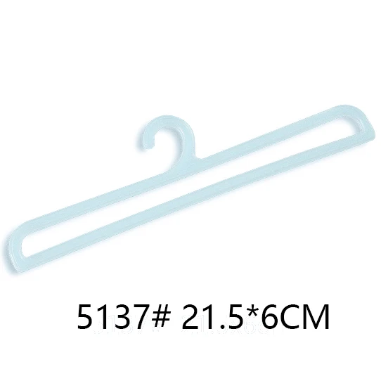 Custom Supermarket Plastic Transparent Towel Hanger Hijab Shawl Scarf Hanger