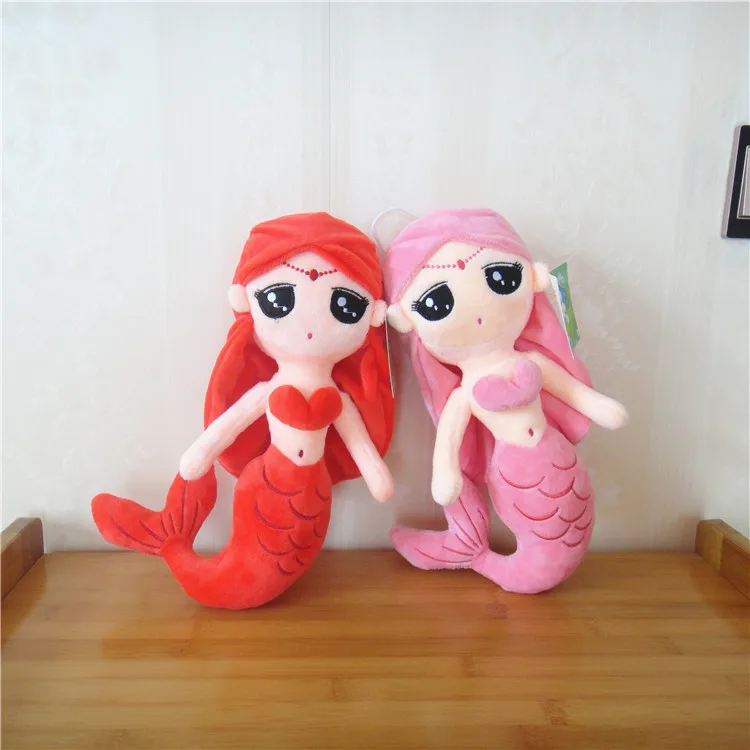 Custom Mermaid Plush Doll Toys Girl Gifts Factory Price Wholesale Plushie Stuffed Mermaids Animal Peluche de sirena