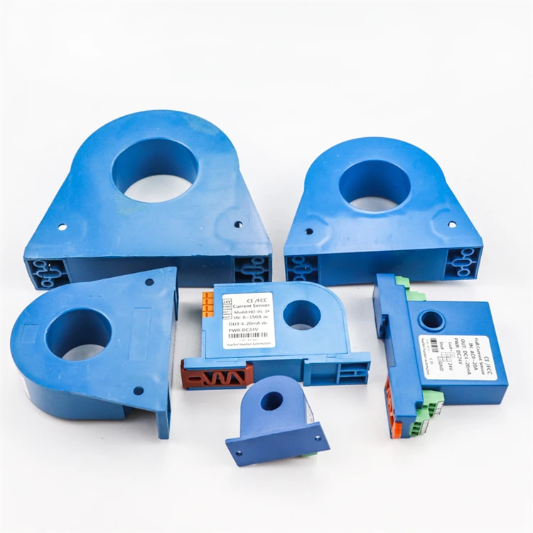 5a 50a 10a 20a hall effect sensor split core dc current transmitter with 0-10V output