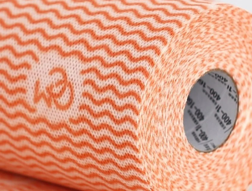 Thick bamboo fiber dish cloth Kitchen Lazy rag (1 roll)