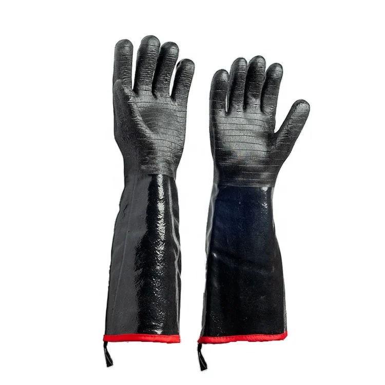 Anti Slip  Neoprene Oven Gloves for Barbecue Grilling Cooking and Deep Frying